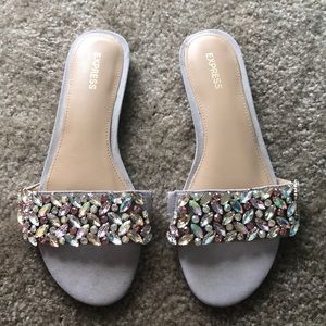 Jewel embellished sandals